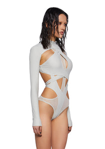 Spandex and Mesh bodysuit